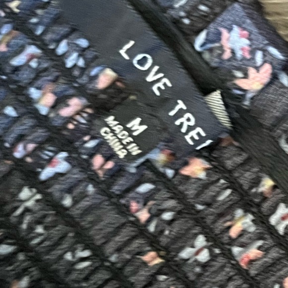 Love Tree Black and White Spotted Casual Dress size small - Picture 2 of 7